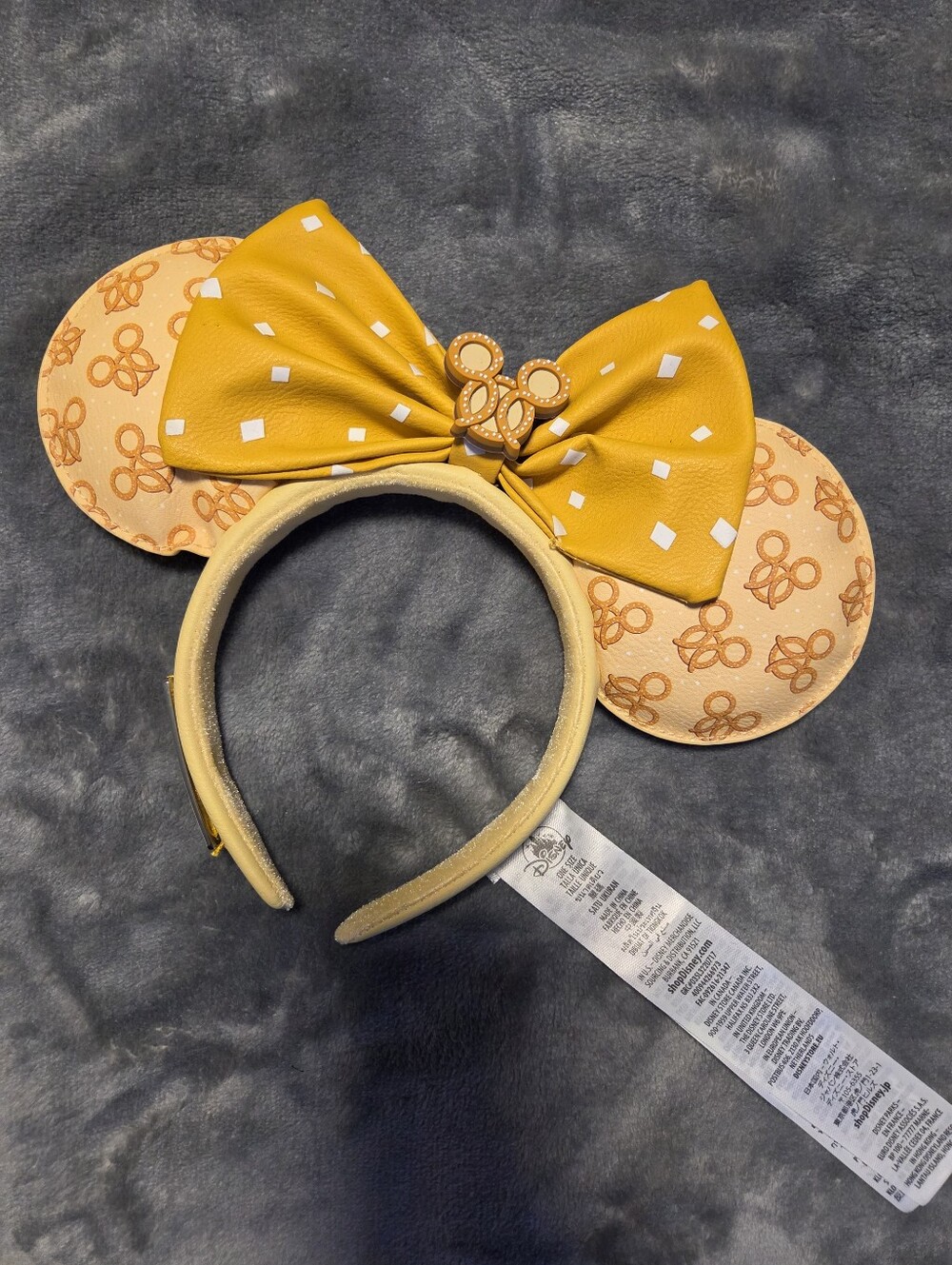 Loungefly Yellow Mustard Minnie Ear Headband